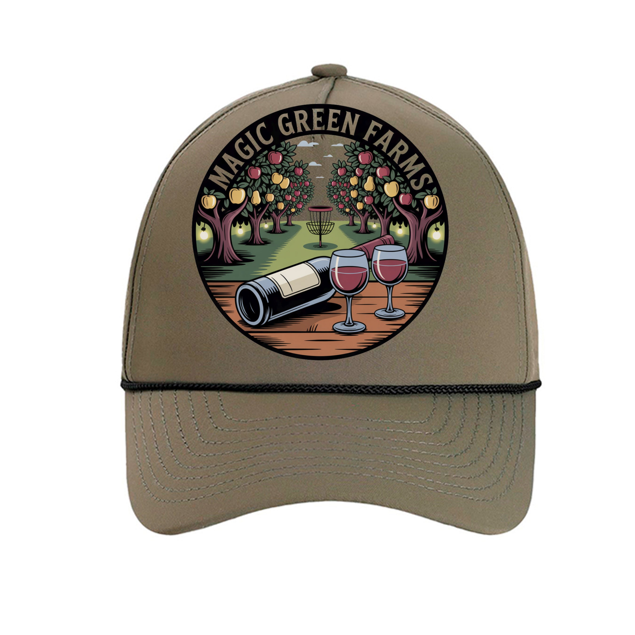 Olive Green/ Black - 5054 - FRONT